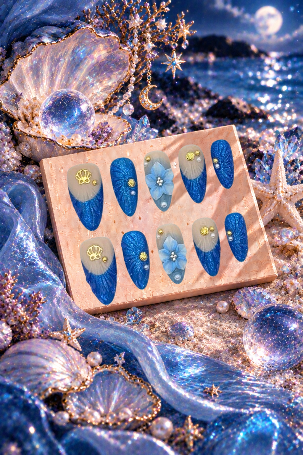 Shimmer Blue Sea